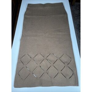 House‎ of Harlow 1960 Knit Long Midi Skirt Brown size S